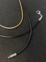 Load image into Gallery viewer, Leather necklace 2mm 2 .Bico leather products are made using only genuine cow hide leather.
