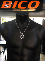 Load image into Gallery viewer, Pyro pendant top with display stand. meaning: intuition,inspiration &amp; psychic power

