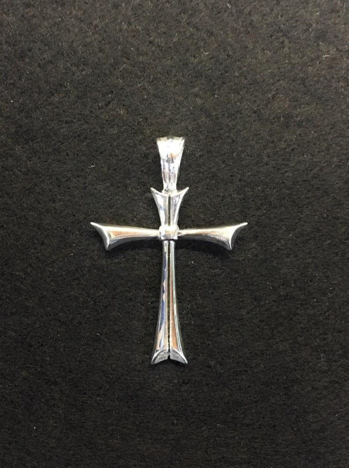 fated cross.pendant top.meaning:To follow in destiny without waiver.