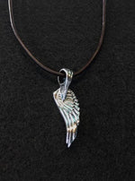 Load image into Gallery viewer,  glide pendant of back side ,meaning : rise above a challenge.

