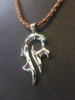 Load image into Gallery viewer, pranic air. pendant top of backside.meaning:chi energy, spiritual contentment.
