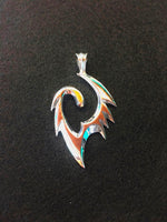 Load image into Gallery viewer, pyro pendant top.meaning: intuition,inspiration &amp; psychic power

