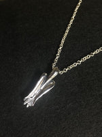 画像をギャラリービューアに読み込む, behind-the-guardian-angel-pendant.　meaning : always with you, healer and protector.
